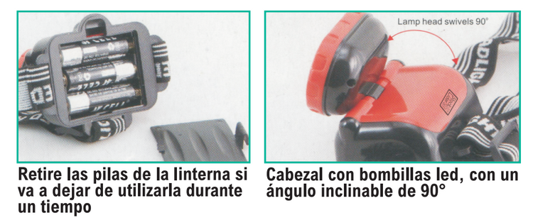 Linterna de cabeza - vista 3
