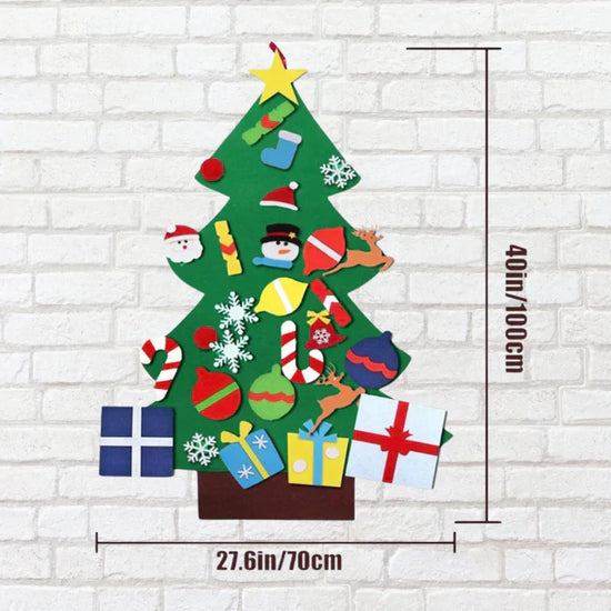Árbol de Navidad de Fieltro Para Niños - vista 3